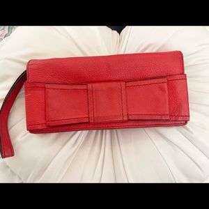 Kate Spade Red Bow wristlet